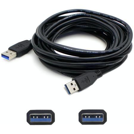 ADD-ON Addon 1Ft Usb 3.0 (A) Male To Usb 3.0 (B) Male Black Extension Cable USB3EXTAB1